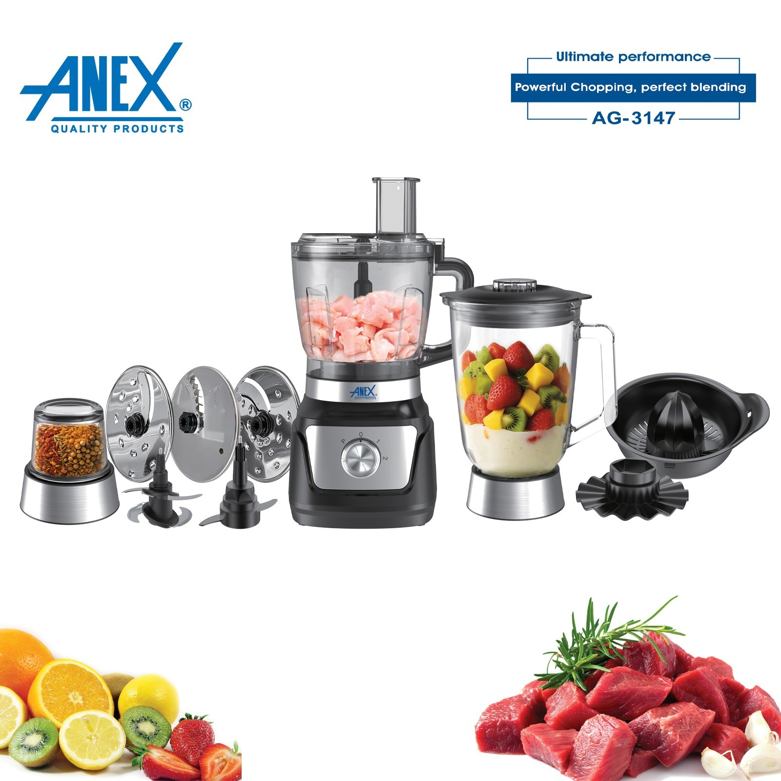 12ugesfg Anex Chopper AG-3147 - Image 1