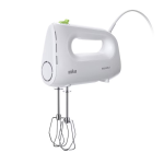 BRAUN MultiMix 1 Hand Mixer HM 1100 White