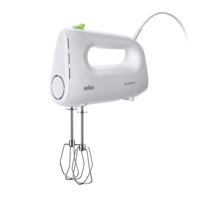 io27l95m BRAUN MultiMix 1 Hand Mixer HM 1100 White - Image 1