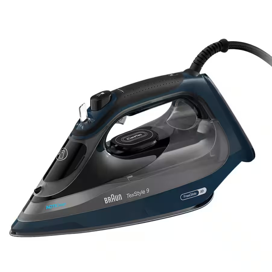 pztas1ze Braun TexStyle 9 Steam Iron SI 9682 Blue - Image 1
