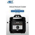 Anex Deluxe Pressure Cooker AG-2186