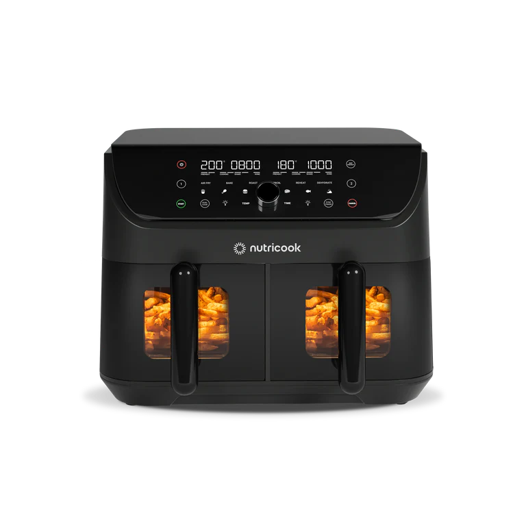 n0ss4udk Nutricook Air Fryer Duo 2 Vision – 8.5L – NC-AFD185V - Image 1