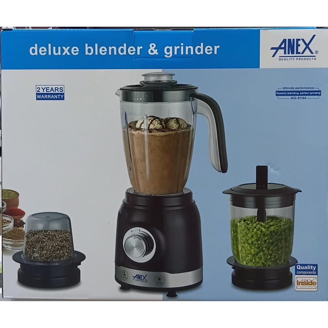 sixqw6f9 Anex Deluxe Blender & Grinder AG-6144 - Image 1